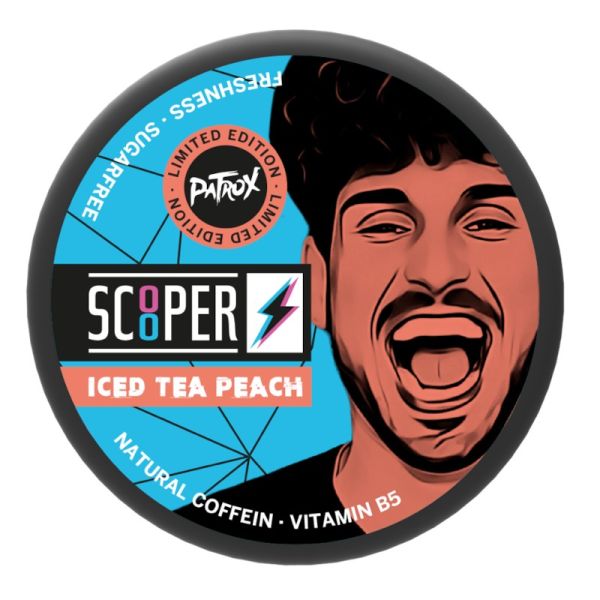 Energy Pouch Scooper Ice Tea Peach