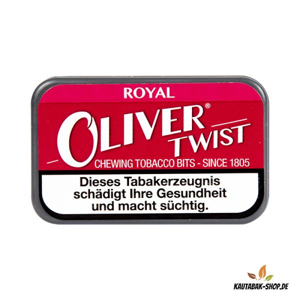 Kautabaksticks Oliver Twist Royal 7g