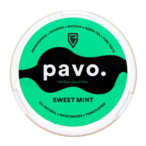 Herbal Pouches pavo. Slim Sweet Mint 12g